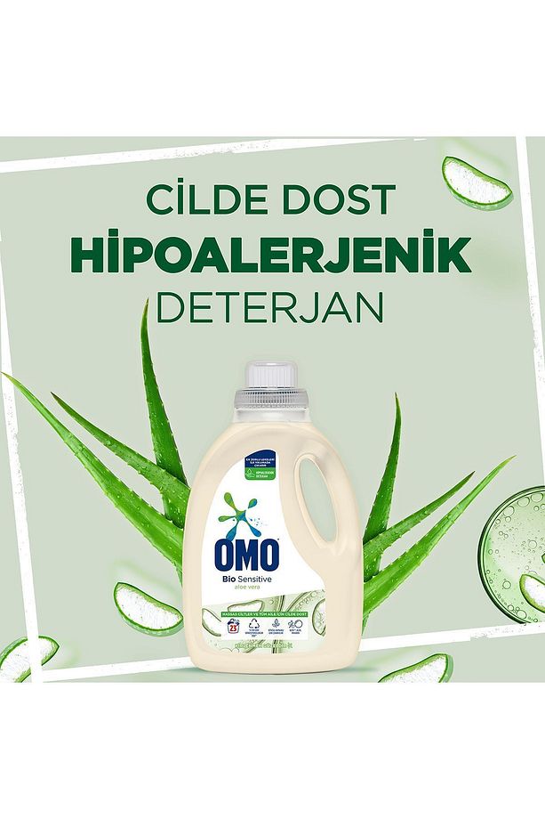 Bio Sensitive Sıvı Çamaşır Deterjanı Hipoalerjenik 1500 ml X2 Adet - 4