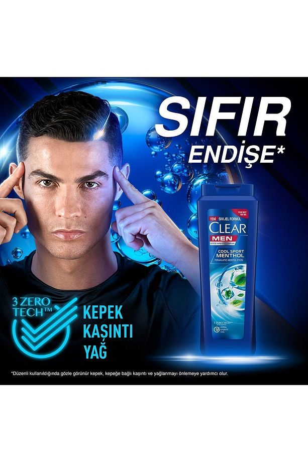 Erkek Sprey Deodorant Epic Fresh 48 Saat Etkileyici Koku 150 Ml X3 + Clear Men Şampuan 180 Ml - 6