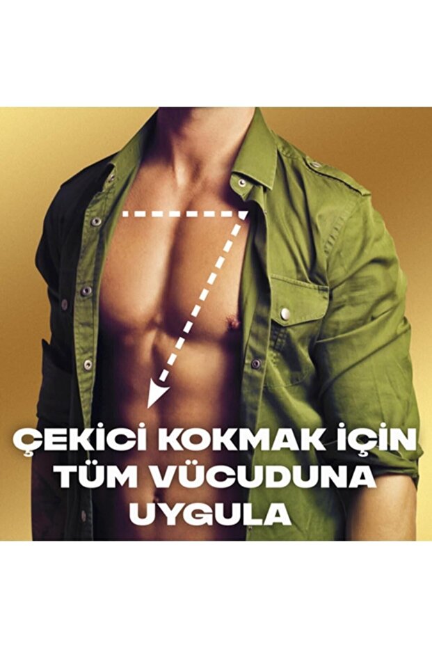 Erkek Deodorant Sprey Gold 150 ml X3 - 8