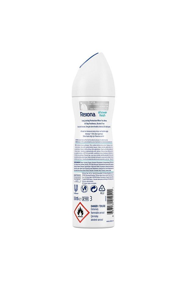 Kadın Sprey Deodorant Shower Fresh 150 Ml X3 Adet - 8