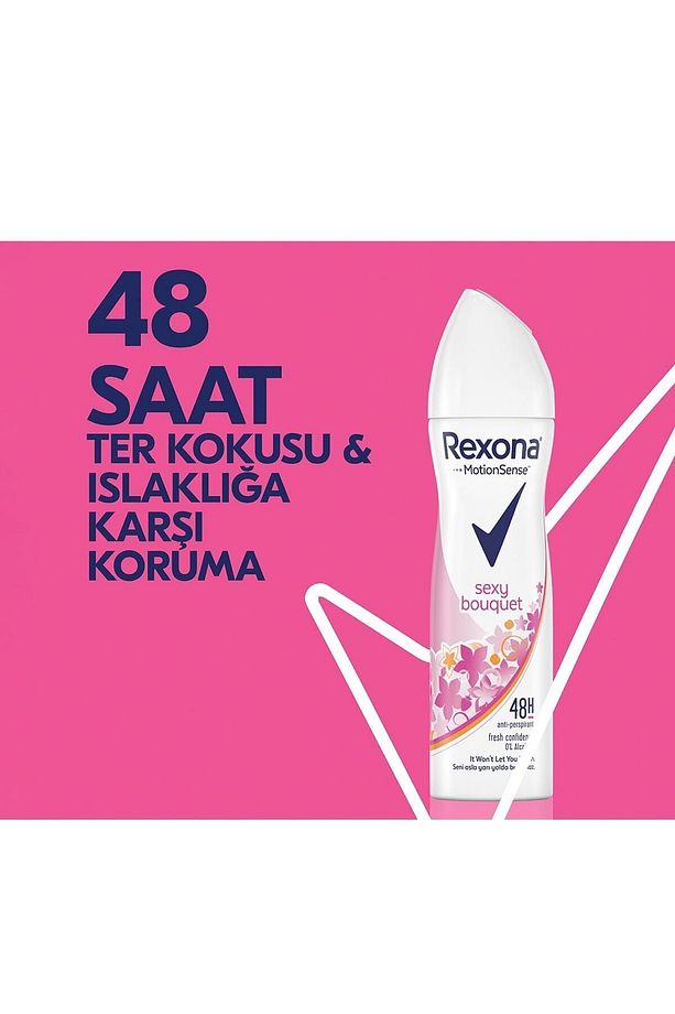 Kadın Sprey Deodorant Sexy Bouquet Ter Kokusuna Karşı Koruma 150 Ml X3 Adet - 3