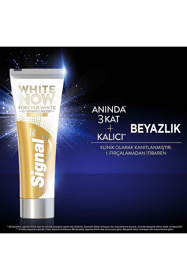 White Now Forever White Diş Macunu 75 ml - 5