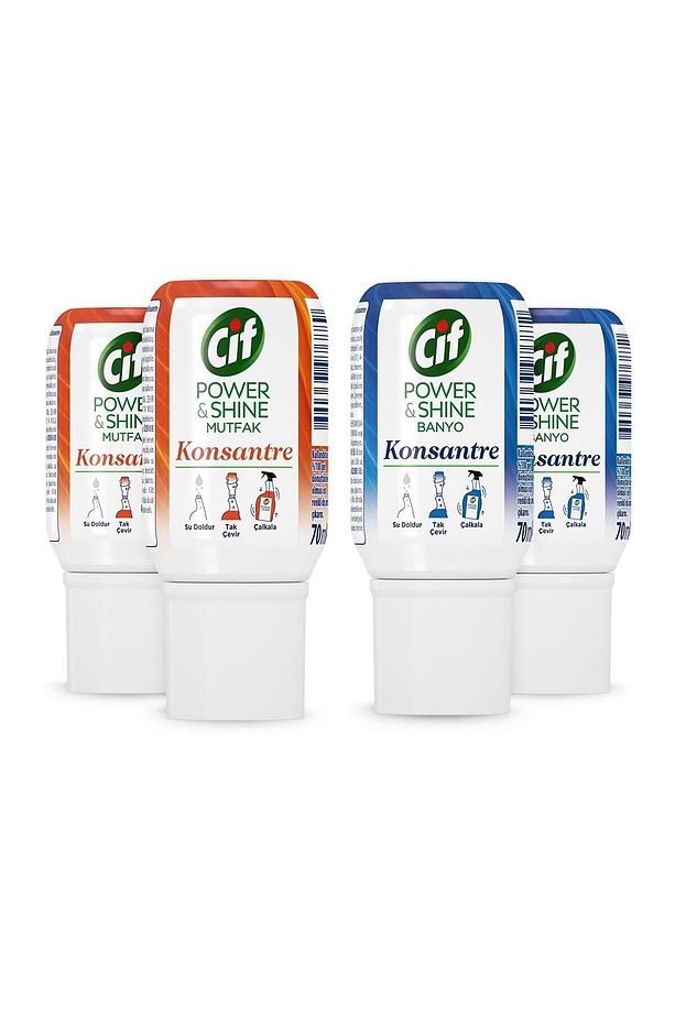 Konsantre Kapsül Mutfak Ve Banyo Temizleyici 10 Kat Konsantre 70ml 2adetml X2 - 2