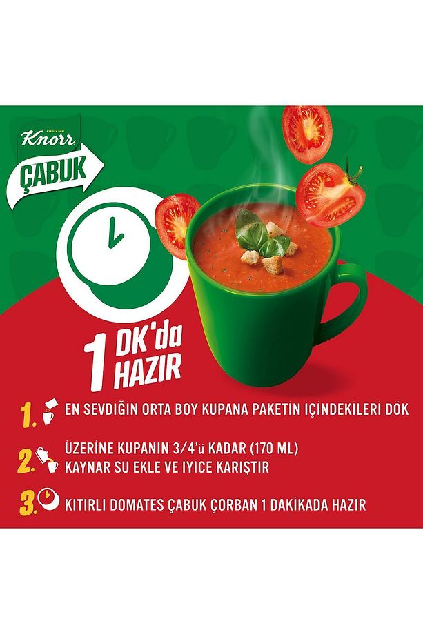 Kıtırlı Domates Çabuk Çorba 22 gr X 24 Adet - 5