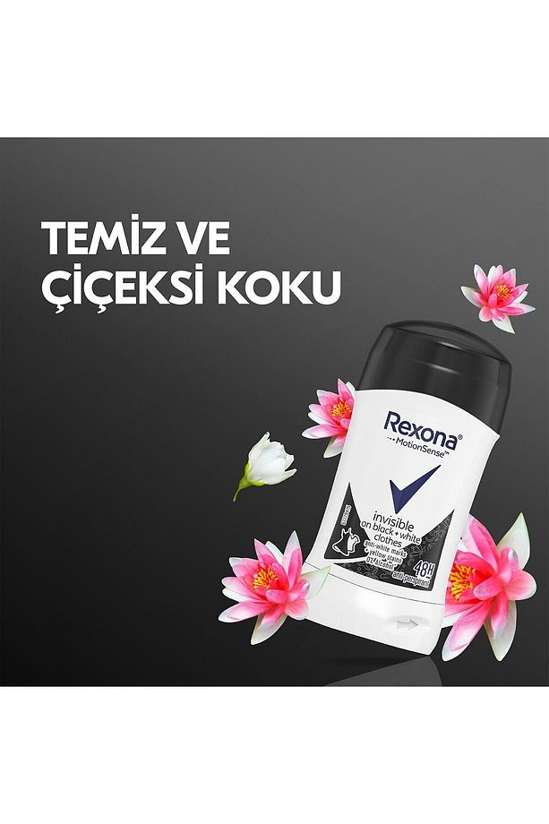 Motion Sense Kadın Stick Deodorant Invisible On Black + White Clothes 40 g X 2 Adet - 4