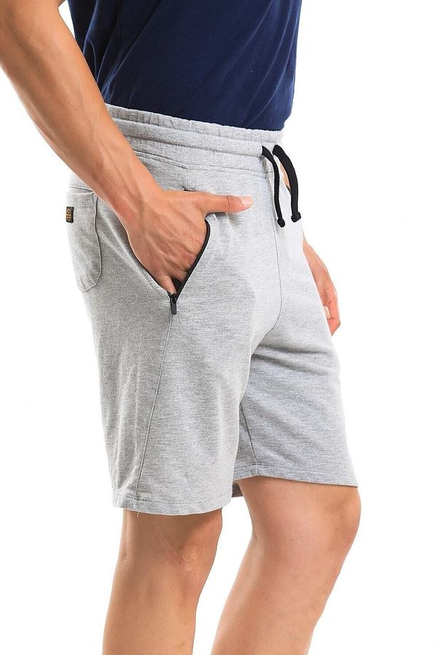 Men Sw Short Erkek Gri Şort 22637-05 - 7