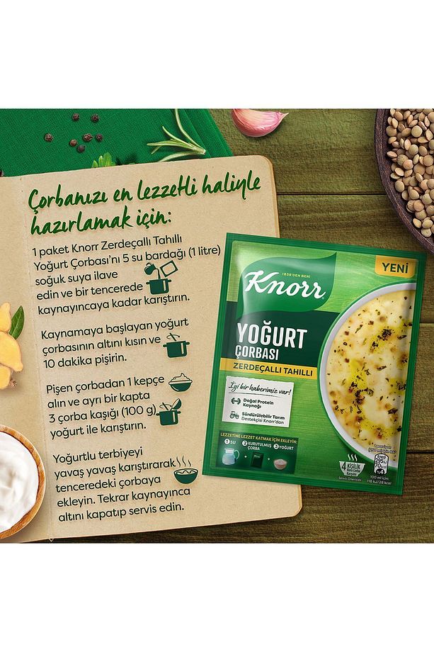 Çorba Zerdeçallı Tahıllı Yoğurt Çorb 70 gr 12 Adet - 6
