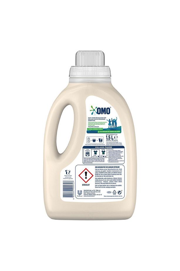Bio Sensitive Sıvı Çamaşır Deterjanı Hipoalerjenik 1500 ml X2 Adet - 8