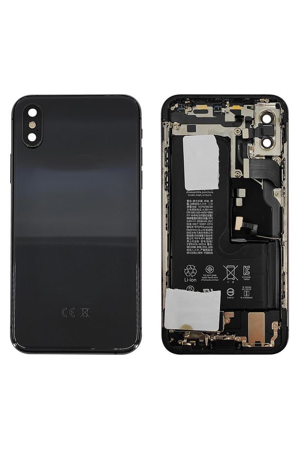 Teknonet Iphone Xs Uyumlu Dolu Kasa Çıkma - Siyah - 1