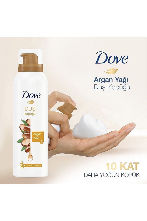 Saç Bakım Şampuanı Argan Yağı 400 ml + Köpük Duş Jeli Argan Yağı 200 ml + Duş Lifi - 6