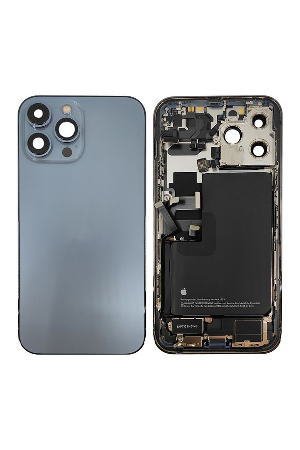 Teknonet Iphone 13 Pro Max Uyumlu Dolu Kasa Çıkma - Mavi - 1