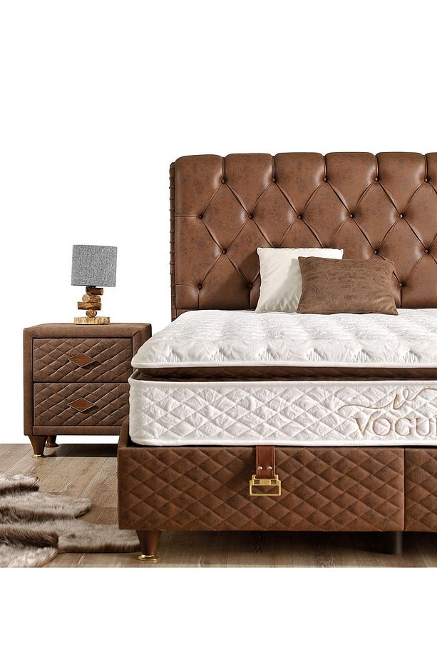 Vogue Baza Çift Kişilik 200x200 Cm (YATAK VE BAŞLIK FİYATA DAHİL DEĞİLDİR) - 1