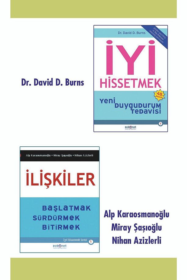 Iyi Hissetmek-ilişkiler Başlatmak Sürdürmek Bitirmek-2'li Set - 1