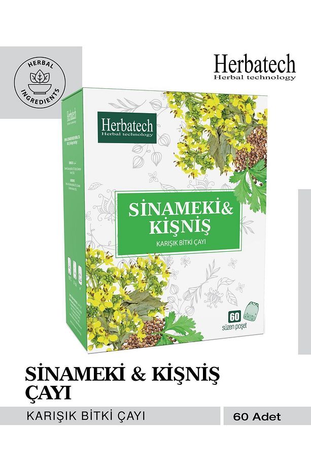 Sinameki Kişniş Karışık Bitkisel Poşet Çayı 60x1.5gr - 1