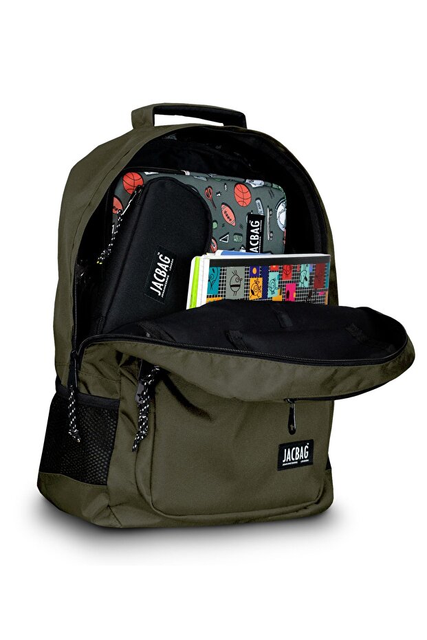 حقيبة ظهر للطلاب مكونة من قسمين - 4