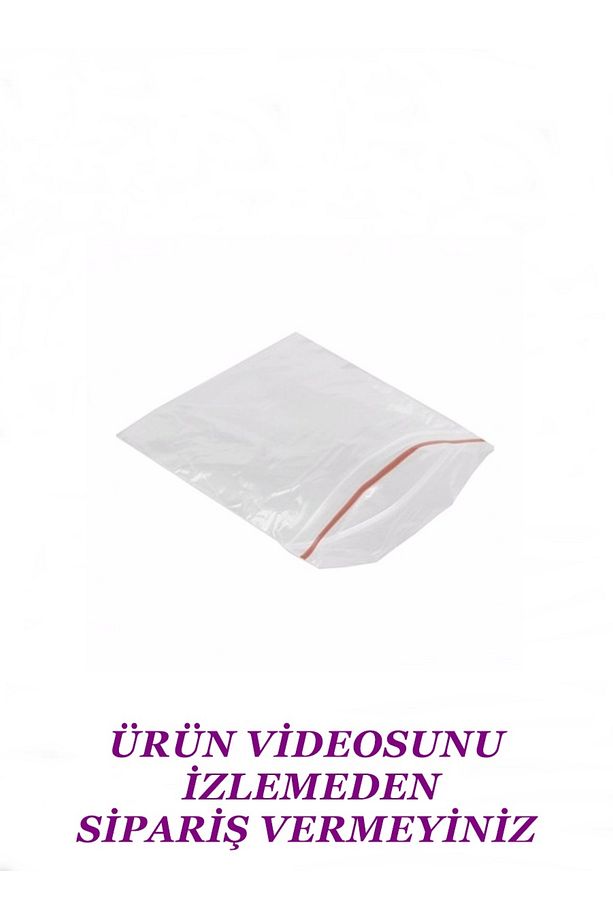 750 Adet 5x5 Cm Kilitli Poşet , Kilitli Naylon Torba , Şeffaf Ambalaj Poşeti , Kına Çerez Poşeti - 5