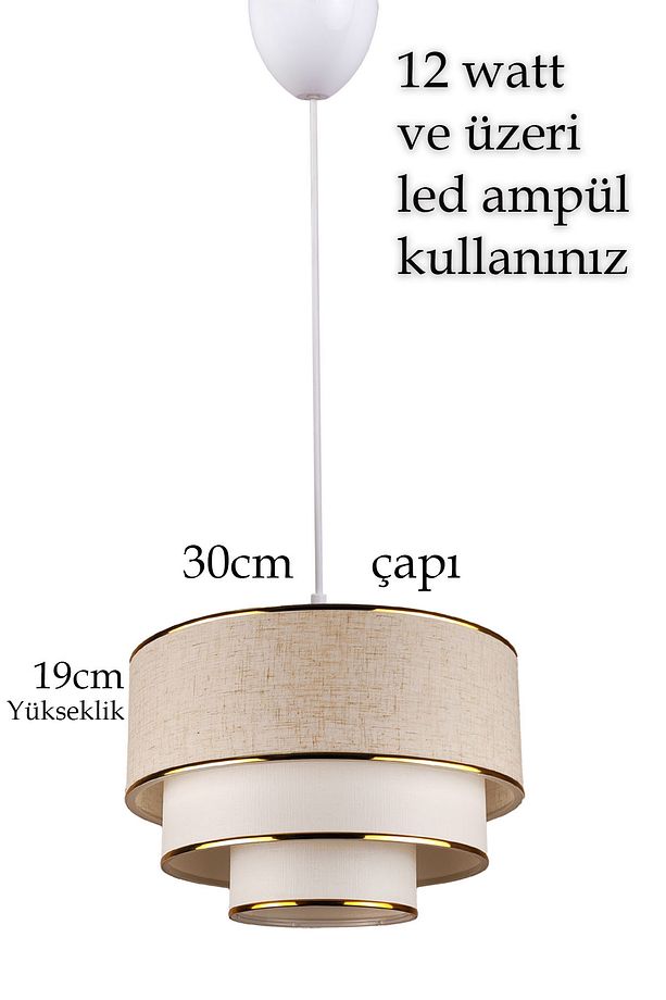 Mercan Tekli Sarkıt Avize - 3
