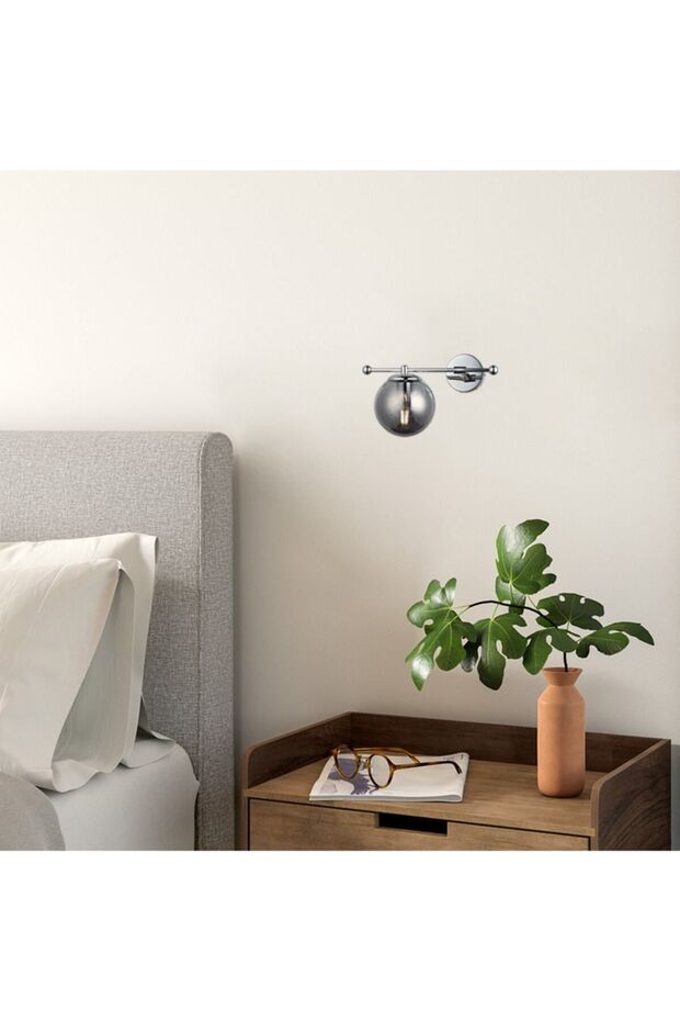 Atron Tekli Krom Aplik 1xe27 - 2