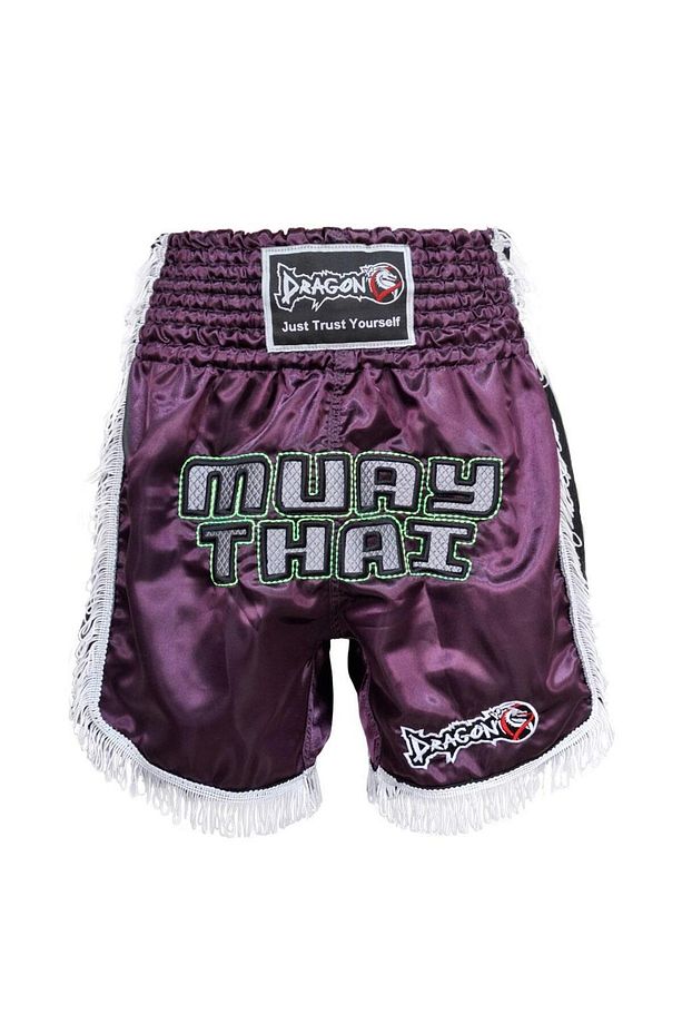 MT3020 Muay Thai Apache Şort Püsküllü Şort Püsküllü Muay Thai Şort - 1