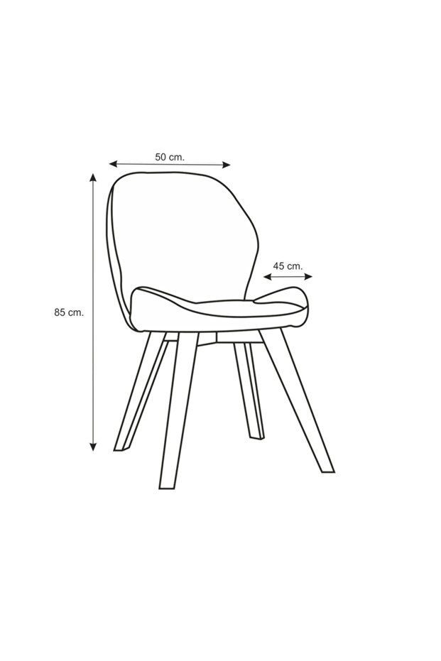 Nepal Sandalye 4 Adet - 3