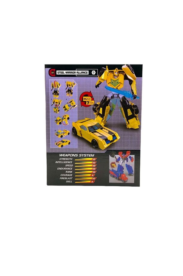 Optimus Prime Bumblebee Robota Dönüşen Oyuncak Robot - 7