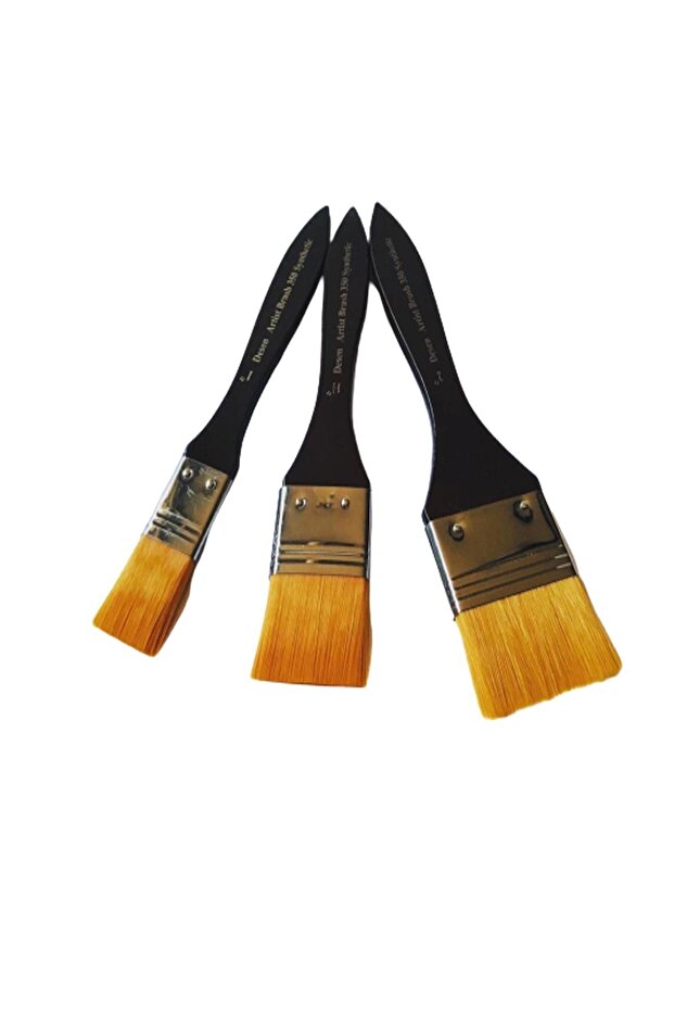 Non-Scratching 3-Piece Silk Brush Set -(2.5CM/4CM/5.5CM)