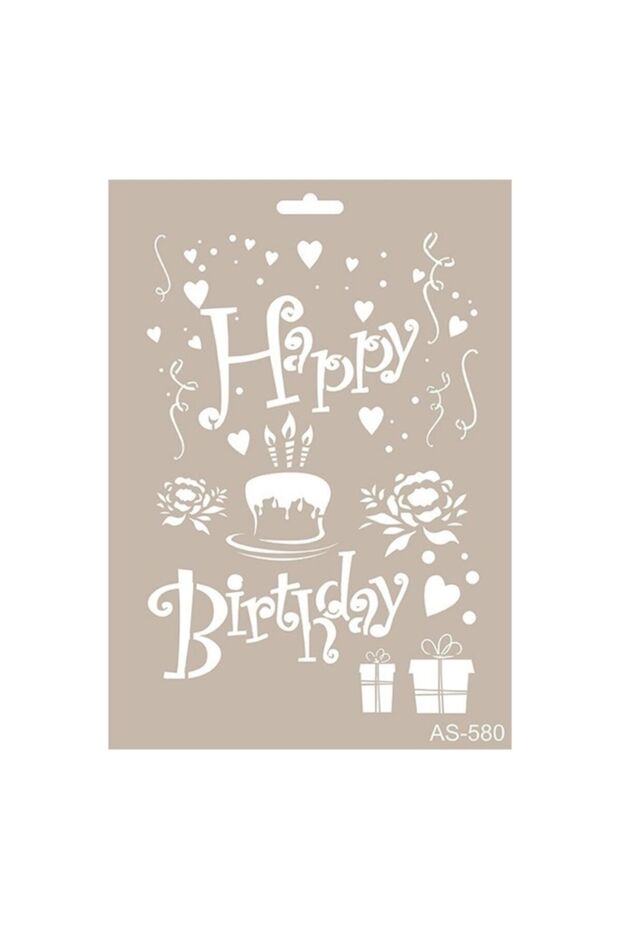 As580 A4 Stencil - 1