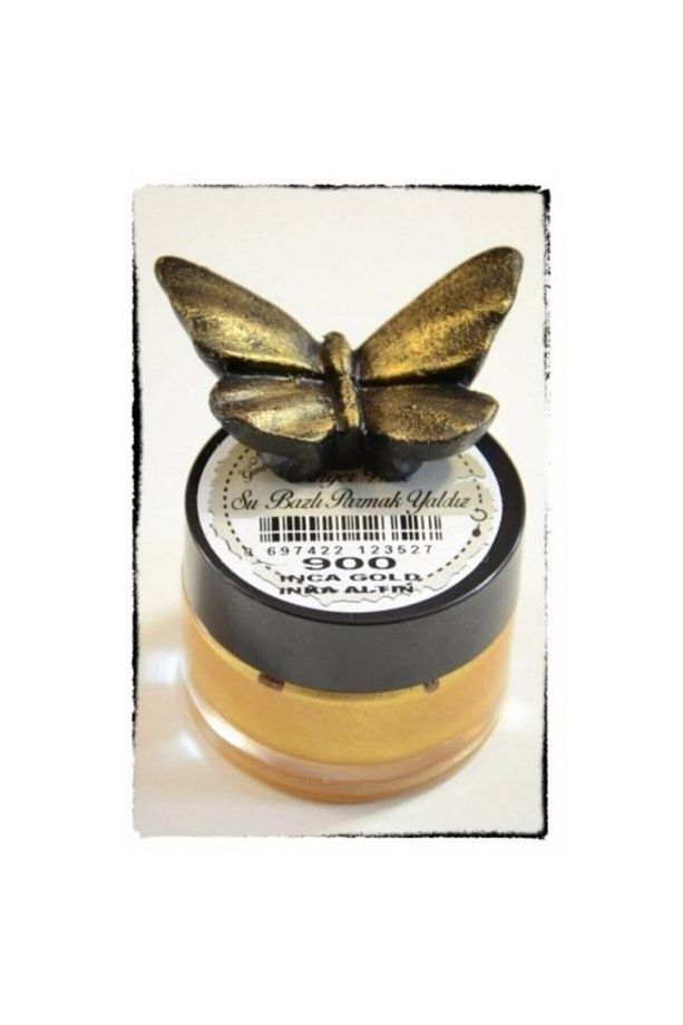 Cadence 900 Inka Altın Su Bazlı Parmak Yaldız Boya (20 ml) - 1