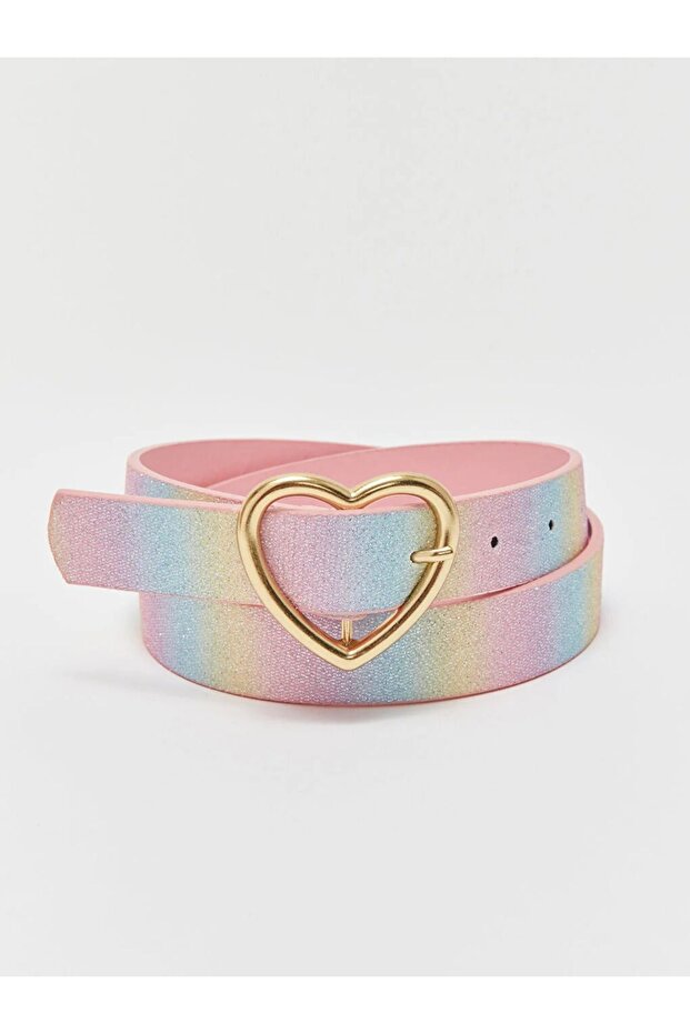 LCW ACCESSORIES Leather Look Girl's Belt