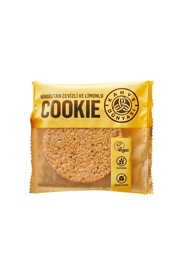 Cookie Glutensiz Vegan Hindistan Cevizli Ve Limonlu 50g - 2