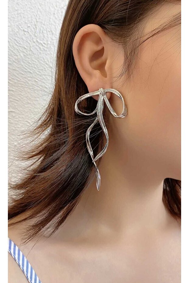 Fiyonk Küpe 5 Cm - 2