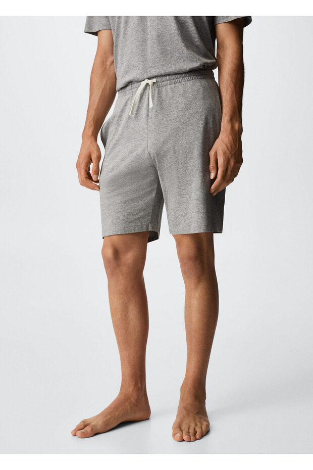 Men's Metal Gray Pajama Set - 5