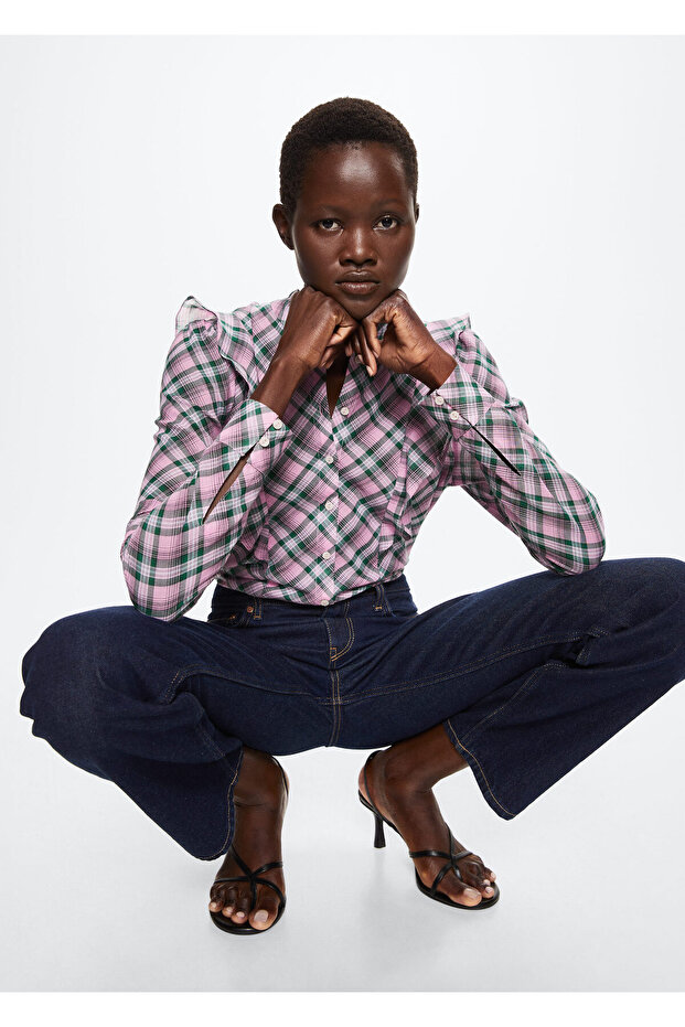 Pembe Kadın Bluz  37045929 - 5