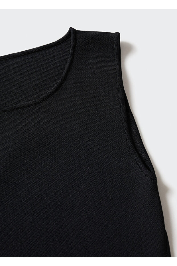 Siyah Kadın Elbise  37019099 - 7