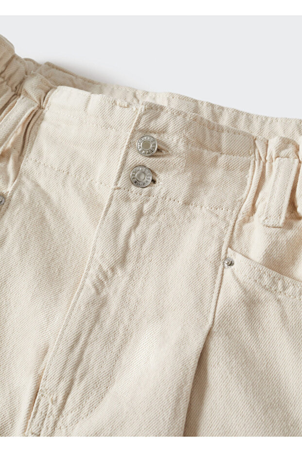 Natürel Kadın Şort 37020079 - 7