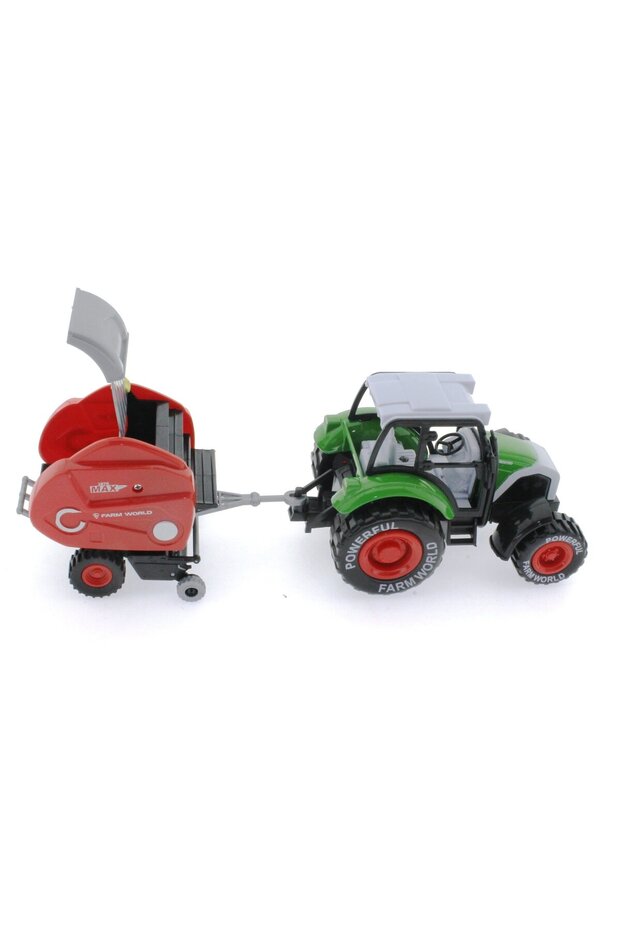 Sürtmeli Die Cast Yeşil Traktörlü Biçerdöver - 8