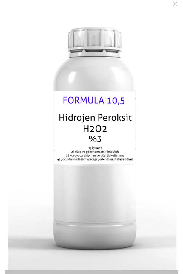 Hidrojen H2o2 Peroksit %3 Oksijenli Su 100 gr - 1