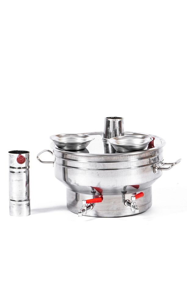 Semaver 2 Adet Alüminyum Demlik 12 Litre - 4