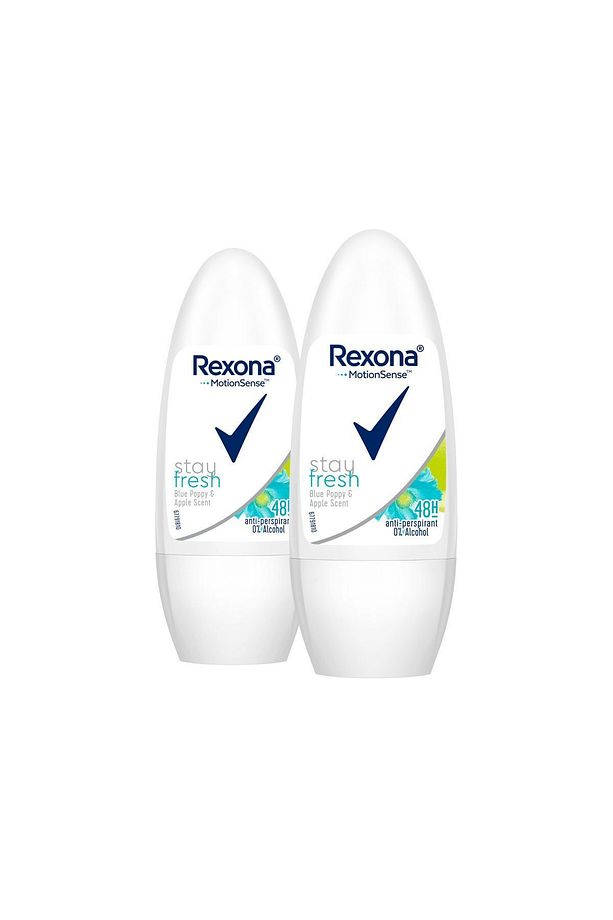 Kadın Roll On Deodorant Stay Fresh Mavi Gelincik Ve Elma 50 ml X2 Adet - 2