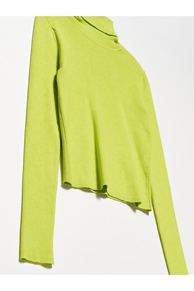 10225 Rollkragenpullover-limette - 3