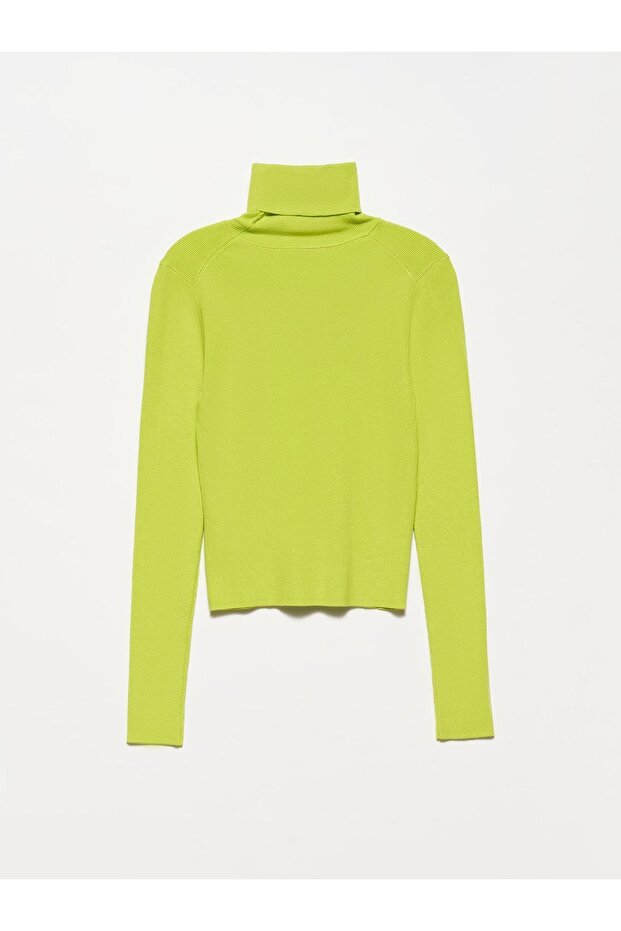 10225 Rollkragenpullover-limette - 2