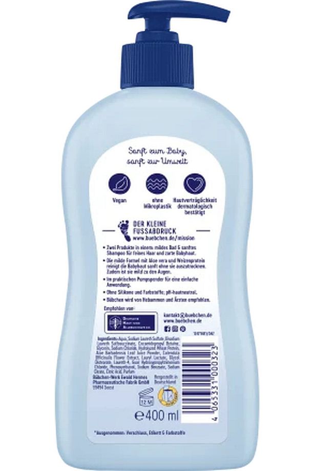 Bad&shampoo - Bebek Şampuan Ve Duş Jeli 2'si Bir Arada 400 Ml - 2
