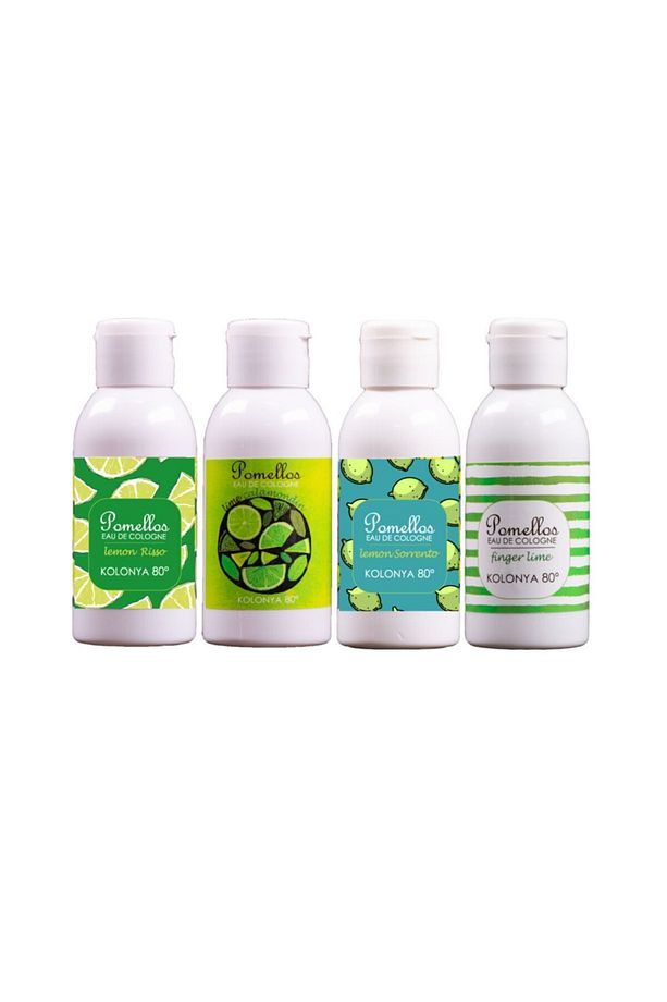 Lıme & Lemon 4'lü Kolonya Seti (4x100 Ml, 80 Derece, Pet Şişe) - 2