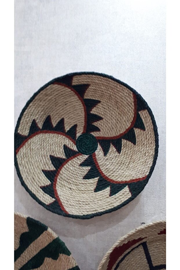 Hasır Duvar Tabağı - 4