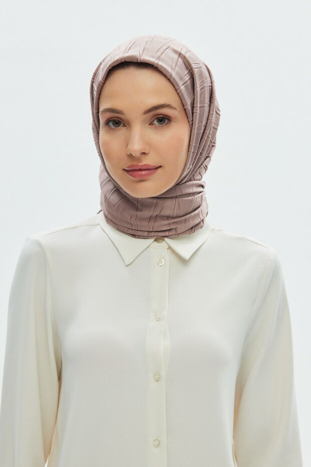 Pleated Rayon Scarf Series
