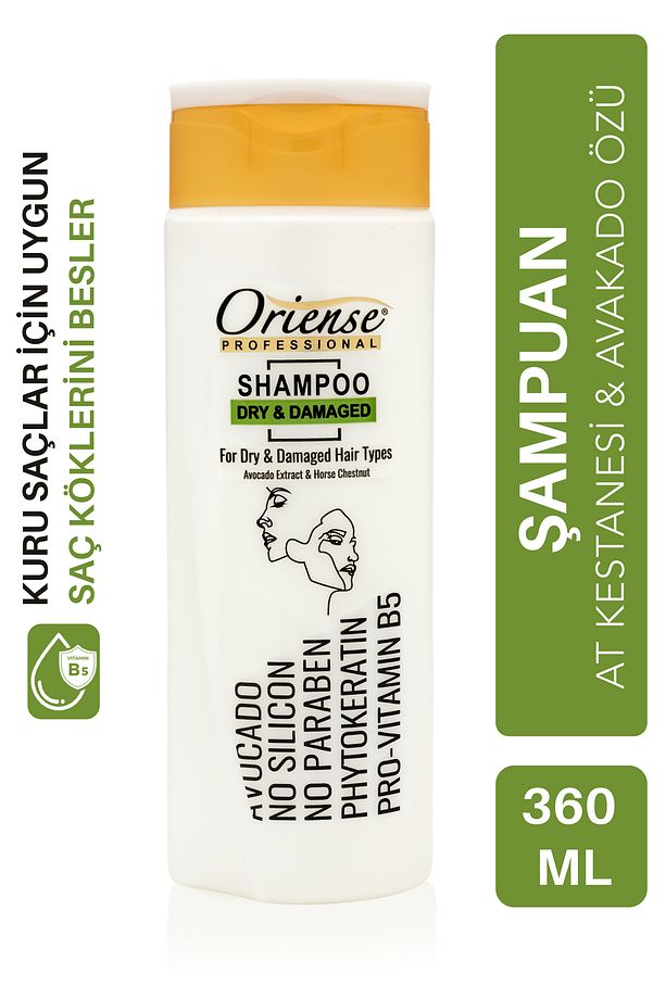 360ml Şampuan - Kuru Ve Yıpranmış Saçlar Için Pro-vitamin B5 Ve Fitokeratin Ile Nihai Bakım - 1