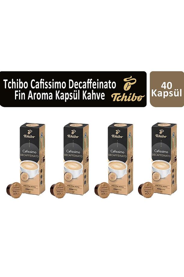 Cafissimo Caffe Crema Decaffinated Kapsül Kahve x 4 Adet - 1