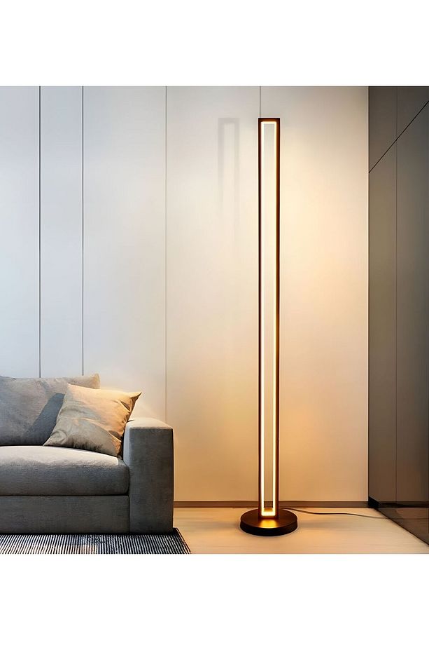 Modern Dikdörtgen Led Lambader - 1