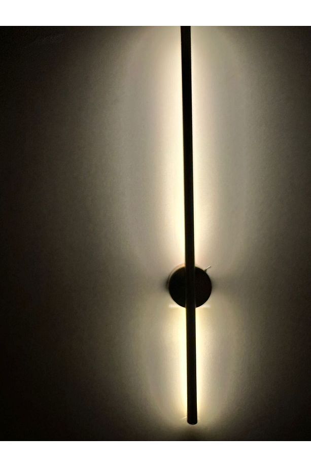 75 CM GOLD KASA SARI IŞIK ELEKTRİKLİ ANAHTARLI ÇUBUK-STİCK-TABLO-KORİDOR-YATAK BAŞI APLİK - BİR ADET - 3