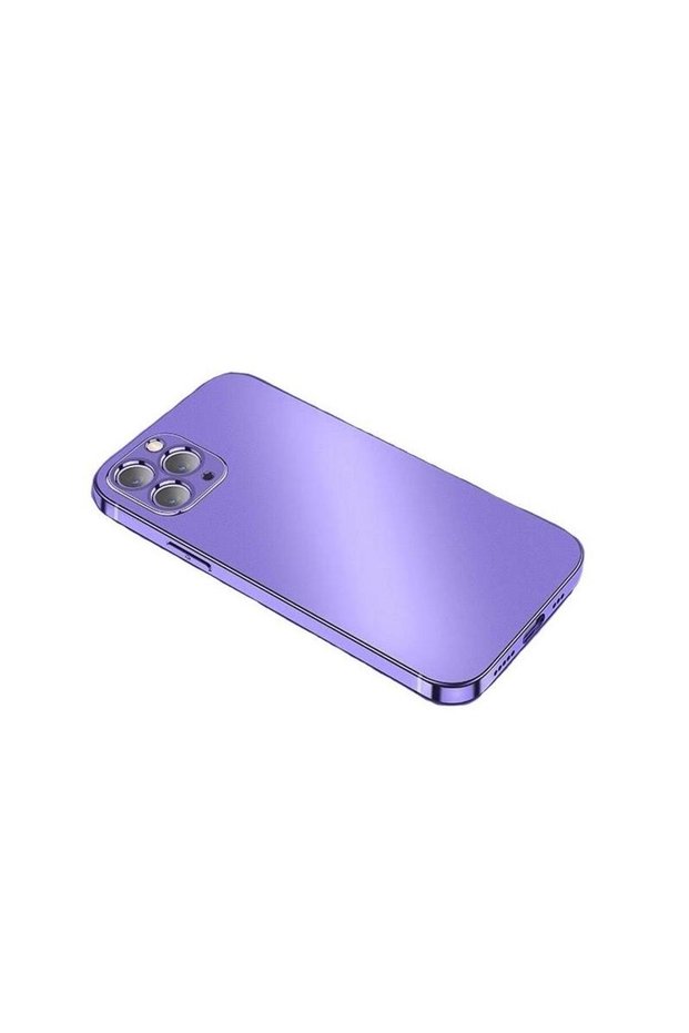 Apple iPhone 11 Case with Camera Protection Bright Color Square Plated Soft Tpu Silicone Phone
